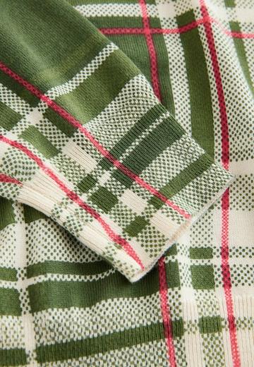 Пуловер в полоску