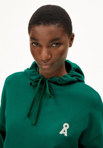 Пуловер с капюшоном