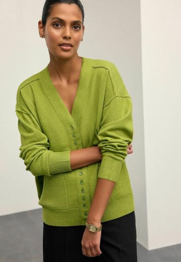 Длинный кардиган