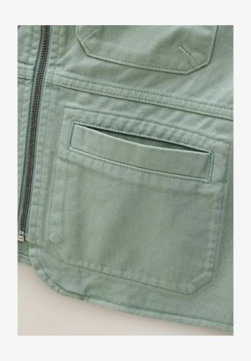 Джинсовая жилетка