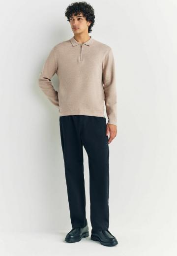 Поло с длинным рукавом