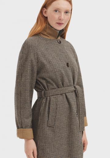 Шерстяное пальто