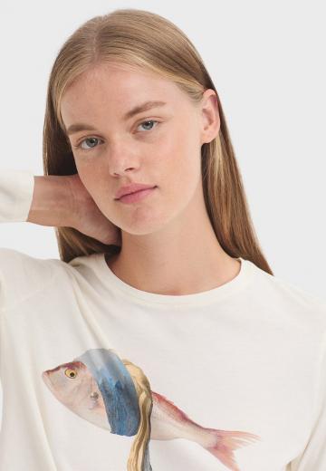 Майка с рукавом три четверти