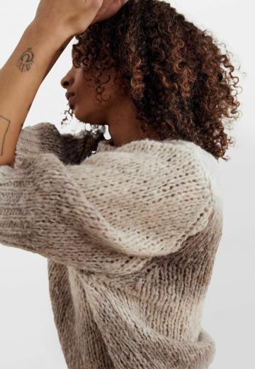 Пуловер с коротким рукавом