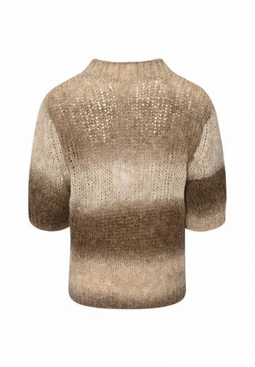 Пуловер с коротким рукавом