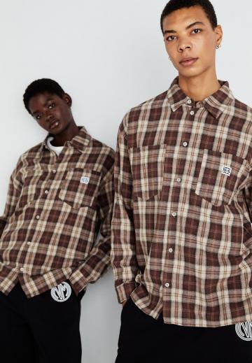 Фланелевая рубашка