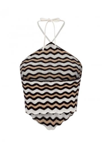 Топ на бретельках