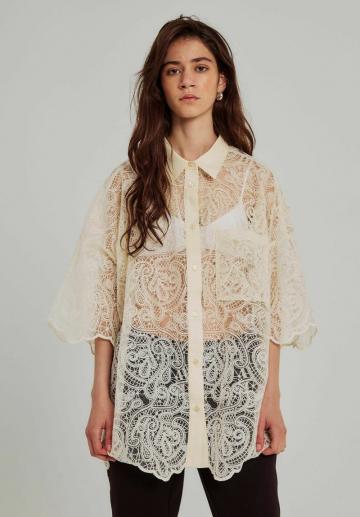 Длинная блузка