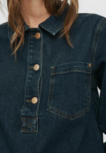 Джинсовая блузка
