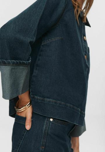 Джинсовая блузка