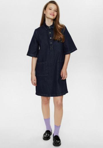 Джинсовое платье