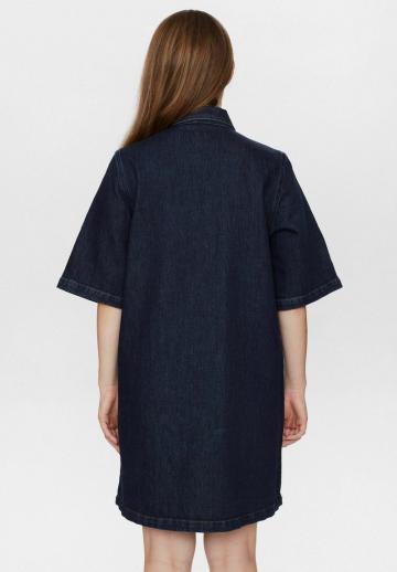 Джинсовое платье