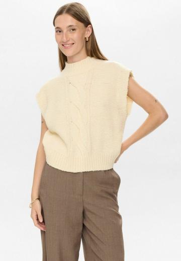 Пуловер с коротким рукавом