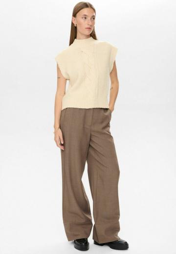 Пуловер с коротким рукавом