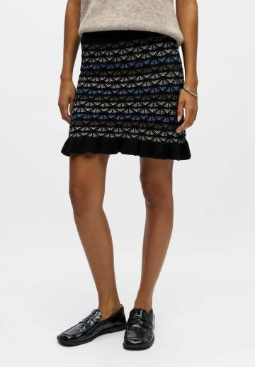 Вязаная юбка