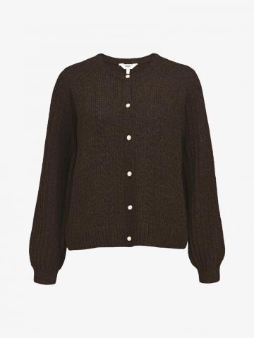 Жаккардовая вязаная кофта