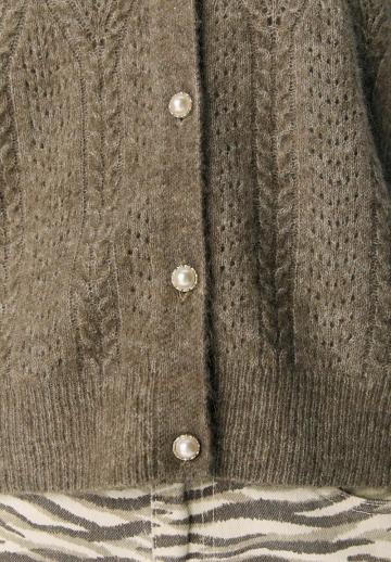 Вязаная кофта