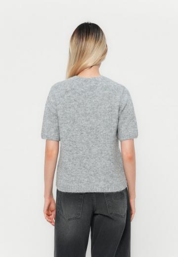 Пуловер с коротким рукавом