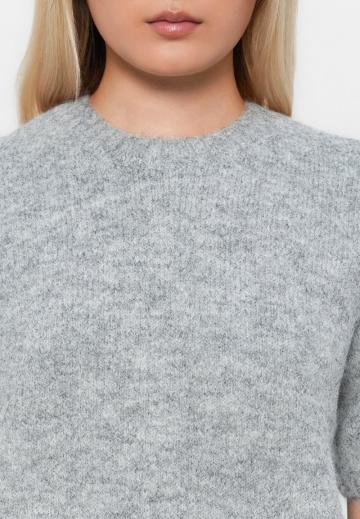 Пуловер с коротким рукавом