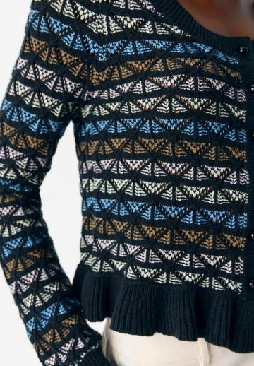 Вязаная кофта