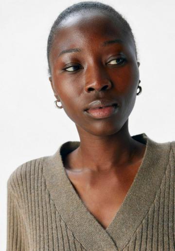 Вязаное платье