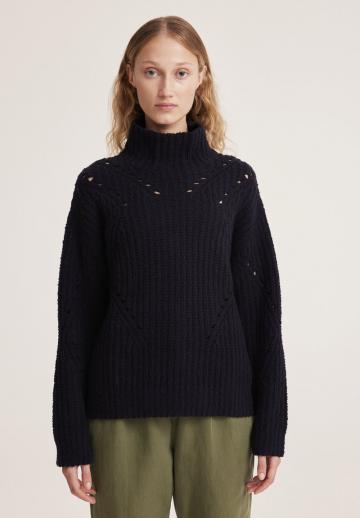 Длинный пуловер