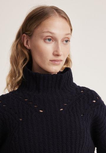 Длинный пуловер