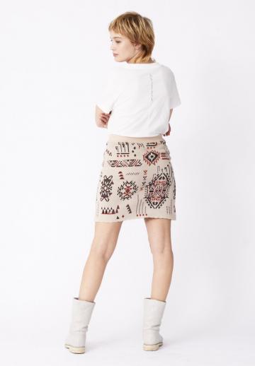 Вязаная юбка