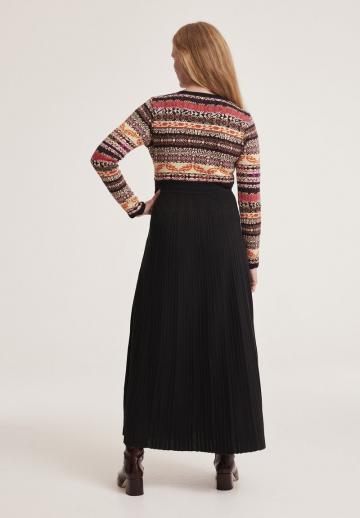 Вязаное платье