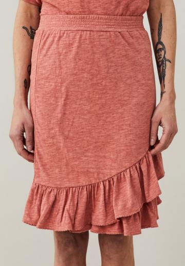 Юбка с воланами