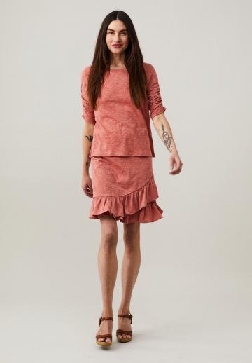 Юбка с воланами