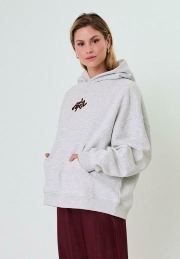 Пуловер с капюшоном