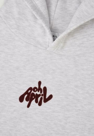 Пуловер с капюшоном