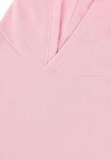 Пуловер с капюшоном