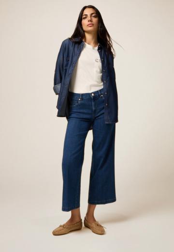 Короткие джинсы