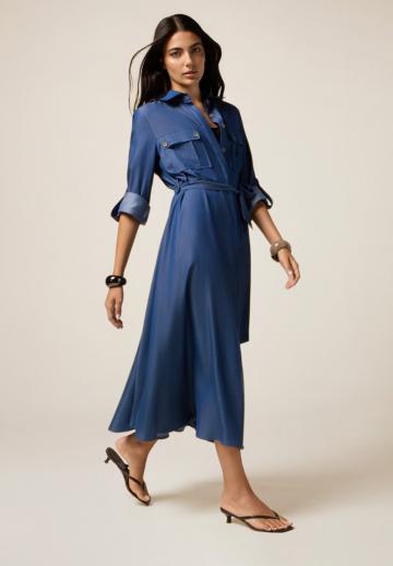 Джинсовое платье