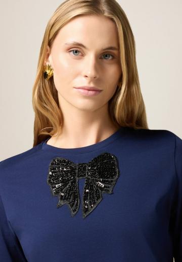 Майка с рукавом три четверти