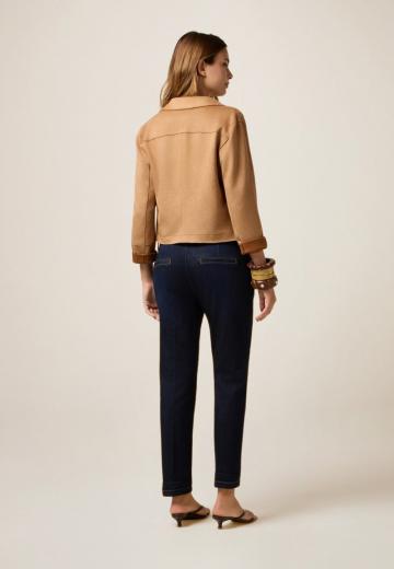 Куртка с накладнымит карманами