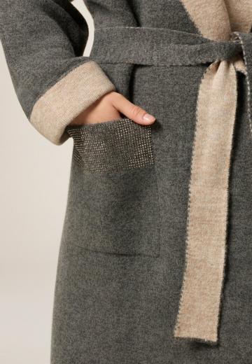 Длинный кардиган