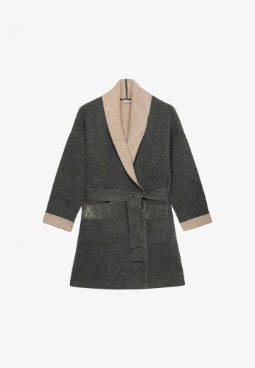 Длинный кардиган