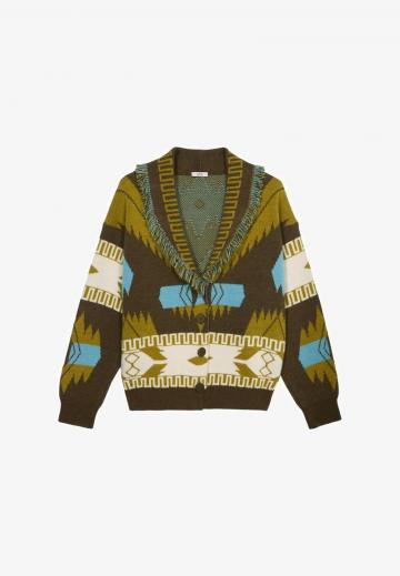 Жаккардовая кофта