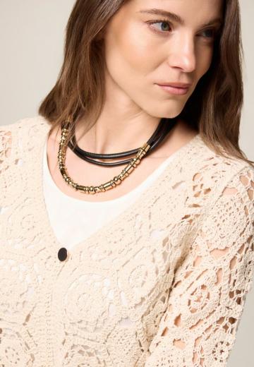 Вязаная кофта