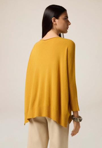 Пуловер с рукавом три четверти