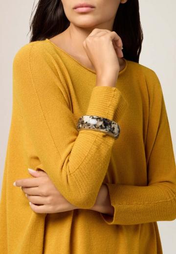 Пуловер с рукавом три четверти