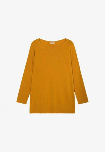 Пуловер с рукавом три четверти