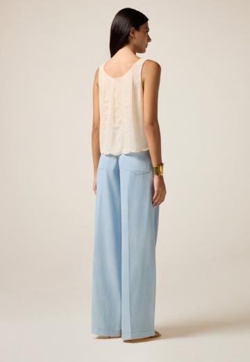 Блузка без рукавов