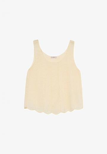 Блузка без рукавов