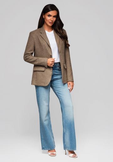 Блейзер с накладными карманами