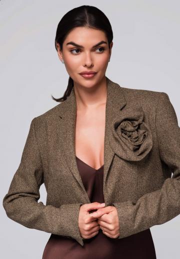 Короткий блейзер