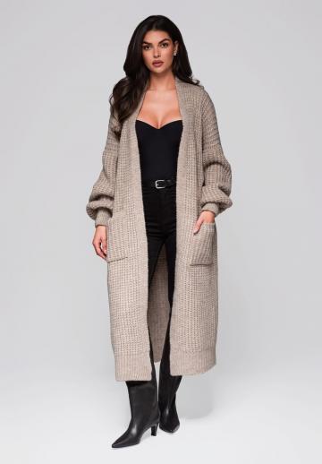 Длинный кардиган